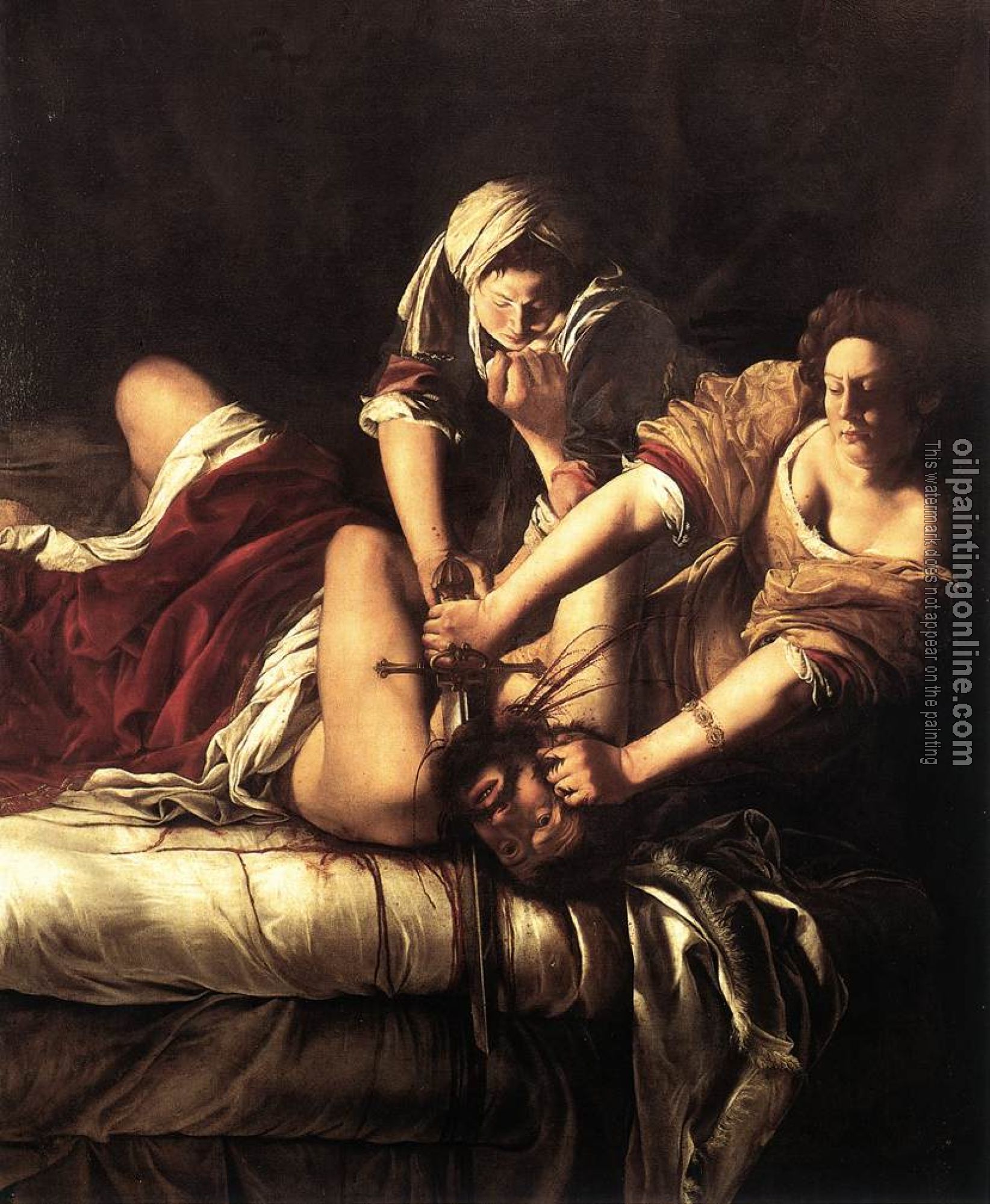 Gentileschi, Artemisia - Judith Beheading Holofernes